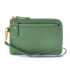 Women's Wallet Fashion Zipper Coin Handheld Small Bag Cowhide Zero Wallet Keychain 