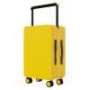 Macaron color high aesthetic luggage, universal wheels, silent wide pull rod box, 24 inch TSA password box, large travel box 