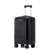 Front Open Gaiden Case Customs Lock Universal Wheel USB Charging Interface Portable Male and Female Trolley Cases 