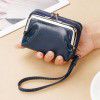 Change Card Bag Women's Buckle Zero Wallet 4-inch Zipper Clip Bag Handheld Bag 