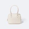 Minimalist and sophisticated retro hand pillow bag for women's commuting versatile leather feather bag 