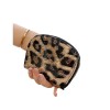 Minimalist Fashion Card Bag Women's Multi slot Card Clip Women's Leopard Pattern Wallet 