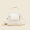 Women's leather handbag, mobile phone bag, lizard pattern single shoulder handbag, niche design, small square bag, crossbody bag 
