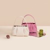French pleated cloud bag versatile and fashionable handbag leather women's bag crossbody bag 