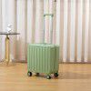 Luggage Silent Universal Wheels 18 inch Boarding Case Female Rechargeable Small Lightweight Travel Case Male 