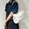 Large capacity travel tote bag, new genuine leather bag, versatile for commuting, portable shoulder bag, lightweight for short distances 