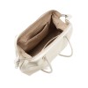 Large capacity travel tote bag, new genuine leather bag, versatile for commuting, portable shoulder bag, lightweight for short distances 