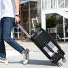 Luggage, men's trolley, universal wheel, password, travel box, student leather box, 24 inches, 28 inches 