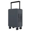 Macaron color high aesthetic luggage, universal wheels, silent wide pull rod box, 24 inch TSA password box, large travel box 