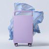 Macaron color high aesthetic luggage, universal wheels, silent wide pull rod box, 24 inch TSA password box, large travel box 