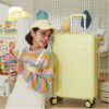 Luggage box, female trolley box, male sturdy and durable, student universal wheel password, travel box, leather box 