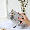 Student Small Wallet Mini Cute Card Bag Fashionable Three Fold Zero Wallet Wallet Wallet Leather Clip 