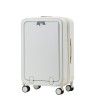 New multi-functional luggage, female trolley box, male sturdy and durable, student universal wheel password travel box, leather box 