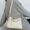 Women's bag genuine leather single shoulder crossbody women's bag top layer cowhide geometric tote bag green bag 