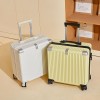 18 inch small multifunctional luggage box for women with universal wheels, lightweight mini boarding trolley, travel password box for 20 men 