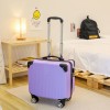 18 inch female luggage box with universal wheels and trolley box, password travel box, male suitcase 