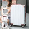 Trolley box, suitcase, travel box, universal wheel zipper, 20, sturdy, durable, password leather box, 24 inches, for both male and female students 