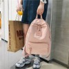 Simple and fashionable backpack for college students, campus artistic backpack 