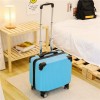 Password box, small 20 inch lightweight boarding suitcase, men's small suitcase, women's 18 inch travel leather suitcase 