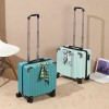 18 inch female luggage box with universal wheels and trolley box, password travel box, male suitcase 