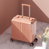 Aluminum frame 18 inch suitcase, small female sensory board, small password box, trolley box, male 20 