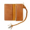 Retro Crazy Horse Leather Men's Wallet Genuine Leather Soft Long Cowhide Wallet Leather Clip 