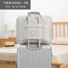 Luggage bag with large capacity, foldable travel bag, portable luggage bag, women's simple short distance trolley, handbag, travel bag 
