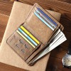 Men's bag, men's wallet, top layer, cowhide vertical organ, widened short wallet wallet, wallet clip 