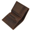 Men's wallet made of genuine leather, retro change, top layer, cowhide, 20% off 