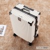 Durable and sturdy luggage, silent universal wheel travel box, aluminum frame trolley box, male and female college student password box 