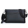 Head layer cowhide handbag, multifunctional single shoulder crossbody bag, business men's bag, large capacity envelope bag 