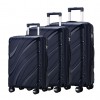 Travel box universal wheel three piece set, high-end 202428 inch suitcase 