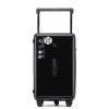 Password suitcase, female large capacity brake lever box, male 28 inch leather box, contrasting color travel box 