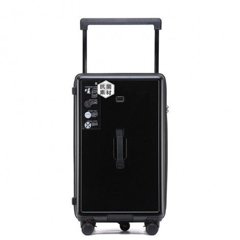 Password suitcase, female large capacity brake lever box, male 28 inch leather box, contrasting color travel box 