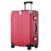Luggage 20/24 inch trolley box, password lock box, boarding box, aluminum resistant frame, men's and women's travel box 