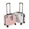 18 inch female luggage box with universal wheels and trolley box, password travel box, male suitcase 