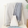 Sweet pleated shoulder bag, simple and pleated mini phone bag, stylish and casual soft leather crossbody small bag 