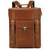 Men's Leather Backpack retro flip backpack Crazy Horse Leather multifunctional Single Shoulder Messenger Bag multipurpose handbag 