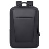 Backpack trendy business backpack with simple anti splash leather film, student backpack, casual shoulder bag, men's computer backpack 