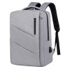 New backpack for men's business and leisure, computer bag with printable logo, simple and large capacity travel backpack 