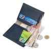 Men's real pickup bag RFID anti magnetic ultra-thin short credit card wallet 