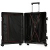 Luggage 20/24 inch trolley box, password lock box, boarding box, aluminum resistant frame, men's and women's travel box 