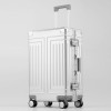 New aluminum magnesium alloy trolley box, 24 inch travel box, 20 inch luggage box, 29 inch men's metal suitcase 