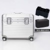 All aluminum magnesium alloy flip top photography box, captain's box, luggage, 18 inch boarding small trolley box, men's travel box 