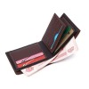 Small Wallet Men's Short PU Leather Horizontal Wallet Men's Wallet Leather Clip Card Bag ID Card Cover 