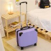 Small luggage size, lightweight luggage case, men's and women's mini trolley case, universal wheel, spring and autumn air travel box 
