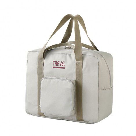 Luggage bag with large capacity, foldable travel bag, portable luggage bag, women's simple short distance trolley, handbag, travel bag 