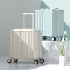 Aluminum frame 18 inch suitcase, small female sensory board, small password box, trolley box, male 20 