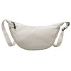 Large capacity nylon bag for women with simple cow pattern crossbody bag, wide shoulder strap, single shoulder dumpling bag 