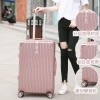 Trolley box, suitcase, travel box, universal wheel zipper, 20, sturdy, durable, password leather box, 24 inches, for both male and female students 